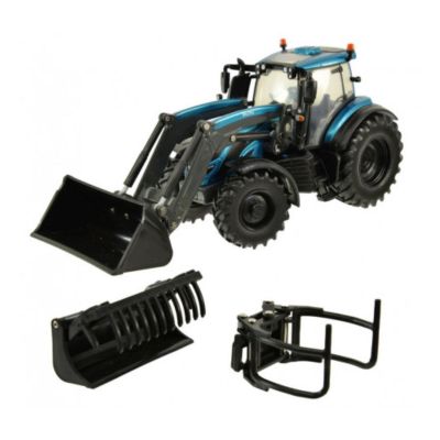 <div class="uk-panel tm-source-woo-description"><p>Tracteur Valtra T254 bleu avec chargeur et accessoires interchangeables: un godet, un godet grappin et une pince à balles.</p>
<p>Echelle: 1:32</p>
<p>Marque: BRITAINS</p>
</div>