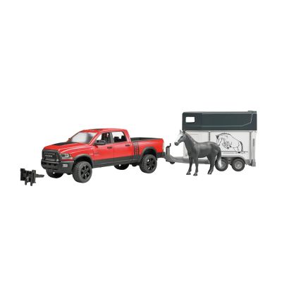 <div class="uk-panel tm-source-woo-description"><p>Jouet RAM 2500 Power Wagon avec van pour chevaux, 1 cheval compris.</p>
<p>Echelle: 1:16</p>
<p>Marque: BRUDER</p>
</div>