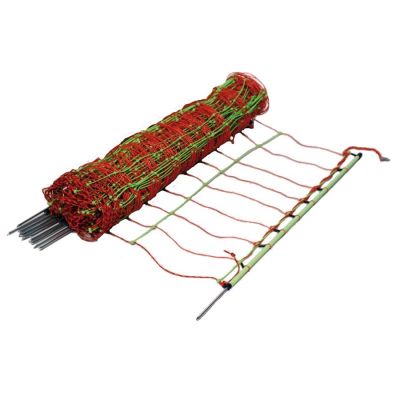 <div class="uk-panel tm-source-woo-description"><ul class="product-detail-buy__usp-block">
<li>Hauteur 90cm / Longueur 50m / 14 poteaux / double pointe</li>
<li>Couleur, vert-orange / résistant aux UV</li>
<li>9 Fils horizontaux / 8 Conducteurs</li>
<li>Résistance 41 Ohm / 50 mtr.</li>
</ul>
</div>