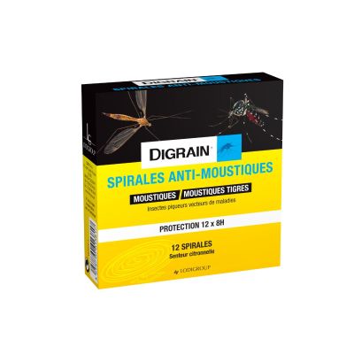 <div class="uk-panel tm-source-woo-description"><p>Les spirales sont indiquées pour éliminer les moustiques en extérieur. Elles peuvent être installées sur les terrasses, balcons, salons de jardin,, rebords des fenêtres. Boîte de 12 spirales.</p>
</div>