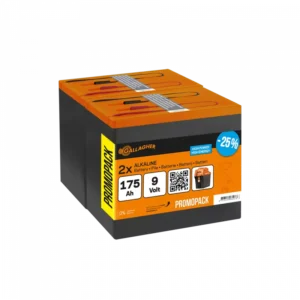 Paquet DUO Pile (9V, 175Ah)