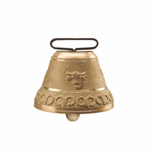 CLOCHE RONDE EN FONTE DE LAITON 120 MM