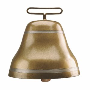 CLOCHE ACIER RONDE BRONZE 125