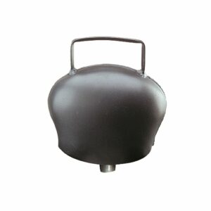 CLOCHE ACIER BOMBÉ BLACK-BLUE 104 MM
