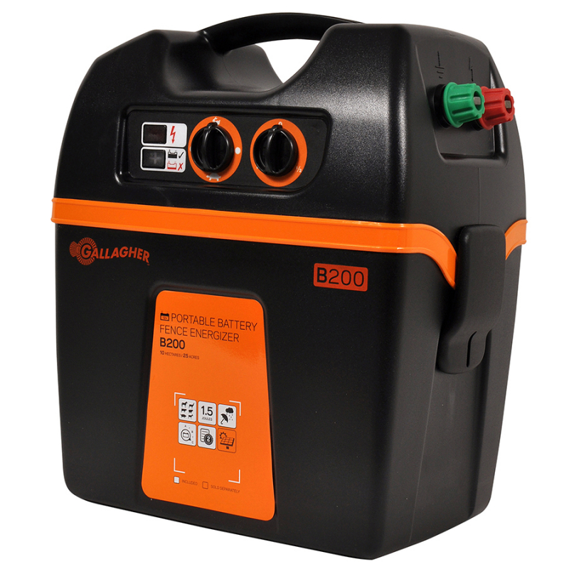 Gallagher électrificateur B200 sur batterie 12 V – Image 3