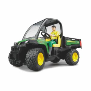 Jouet John Deere Gator 855D avec chauffeur 1:16