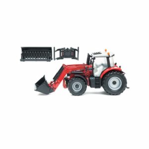 Jouet Massey Ferguson 6616 avec chargeur frontal 1:32
